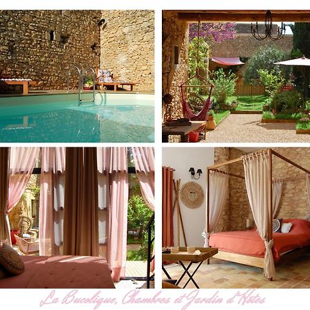 La Bucolique, Chambres Et Jardin D'Hotes Sabran Zewnętrze zdjęcie