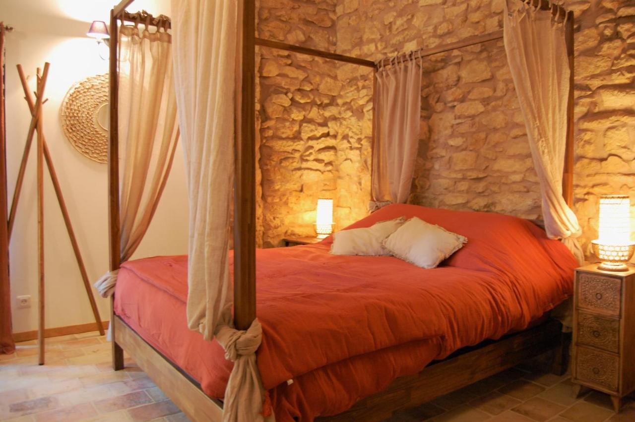 La Bucolique, Chambres Et Jardin D'Hotes Sabran Zewnętrze zdjęcie