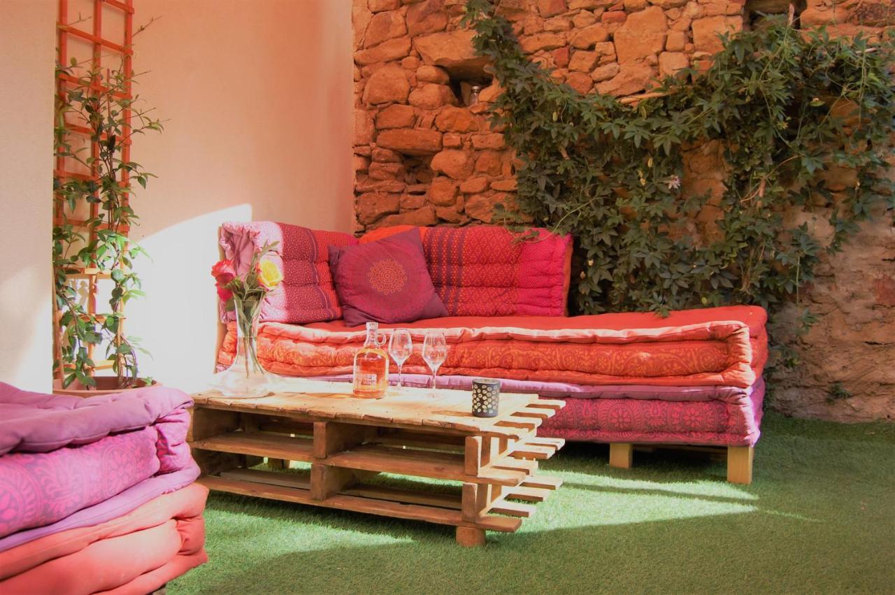 La Bucolique, Chambres Et Jardin D'Hotes Sabran Zewnętrze zdjęcie