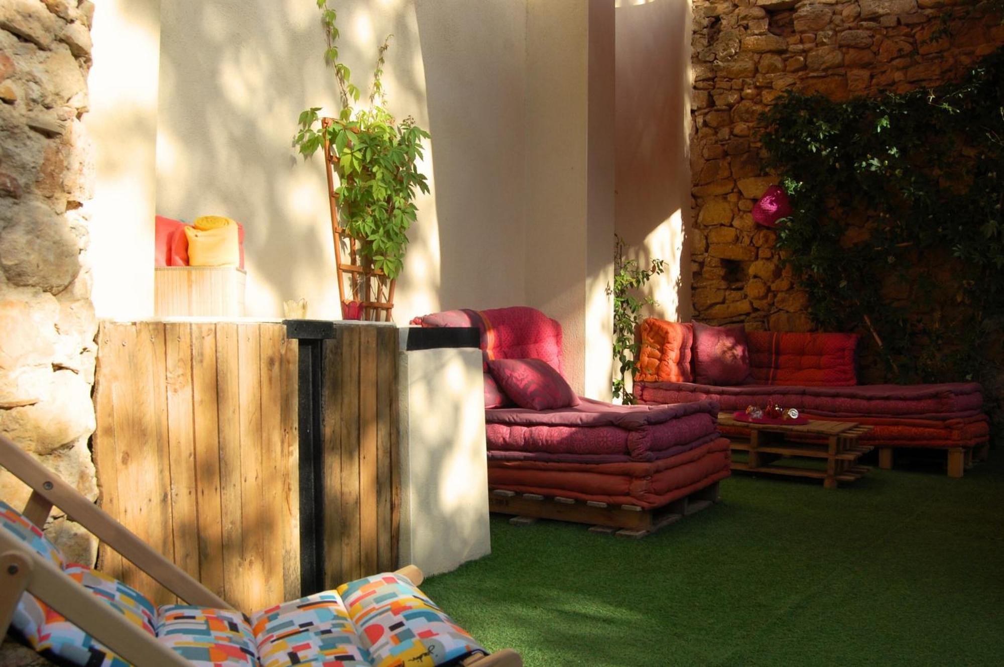 La Bucolique, Chambres Et Jardin D'Hotes Sabran Zewnętrze zdjęcie